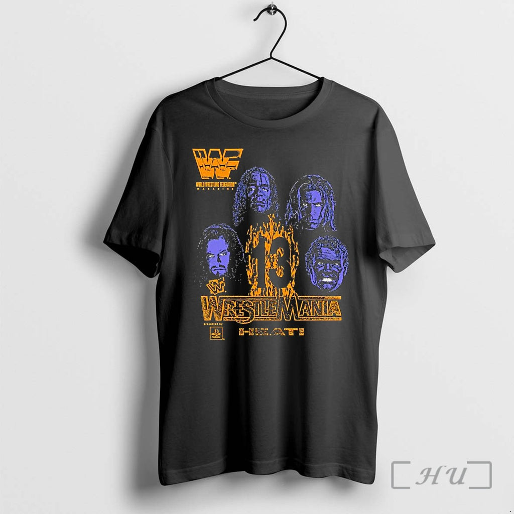 Officials Wwf Wrestlemania 13 Video Game Premium T Shirts Sweater Hoodie Jpg