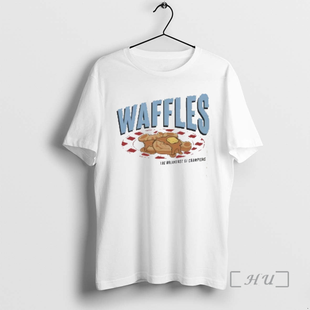Officials Waffles The Breakfast Of Champions T-Shirts, Hoodie, Sweatshirt | PrintMintTees.com