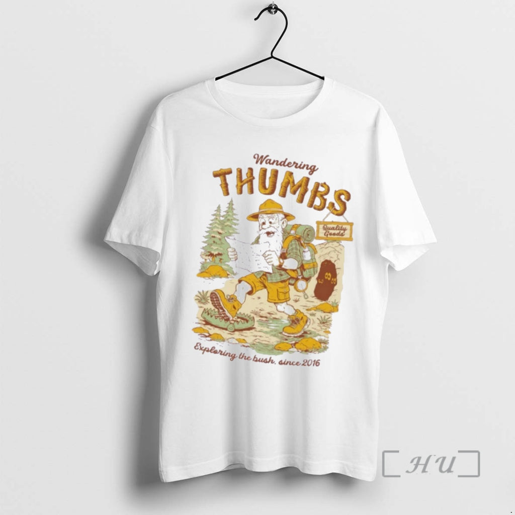 Officials Wandering Thumbs Exploring The Bush Since 2016 T-Shirts, Hoodie, Sweatshirt | PrintMintTees.com