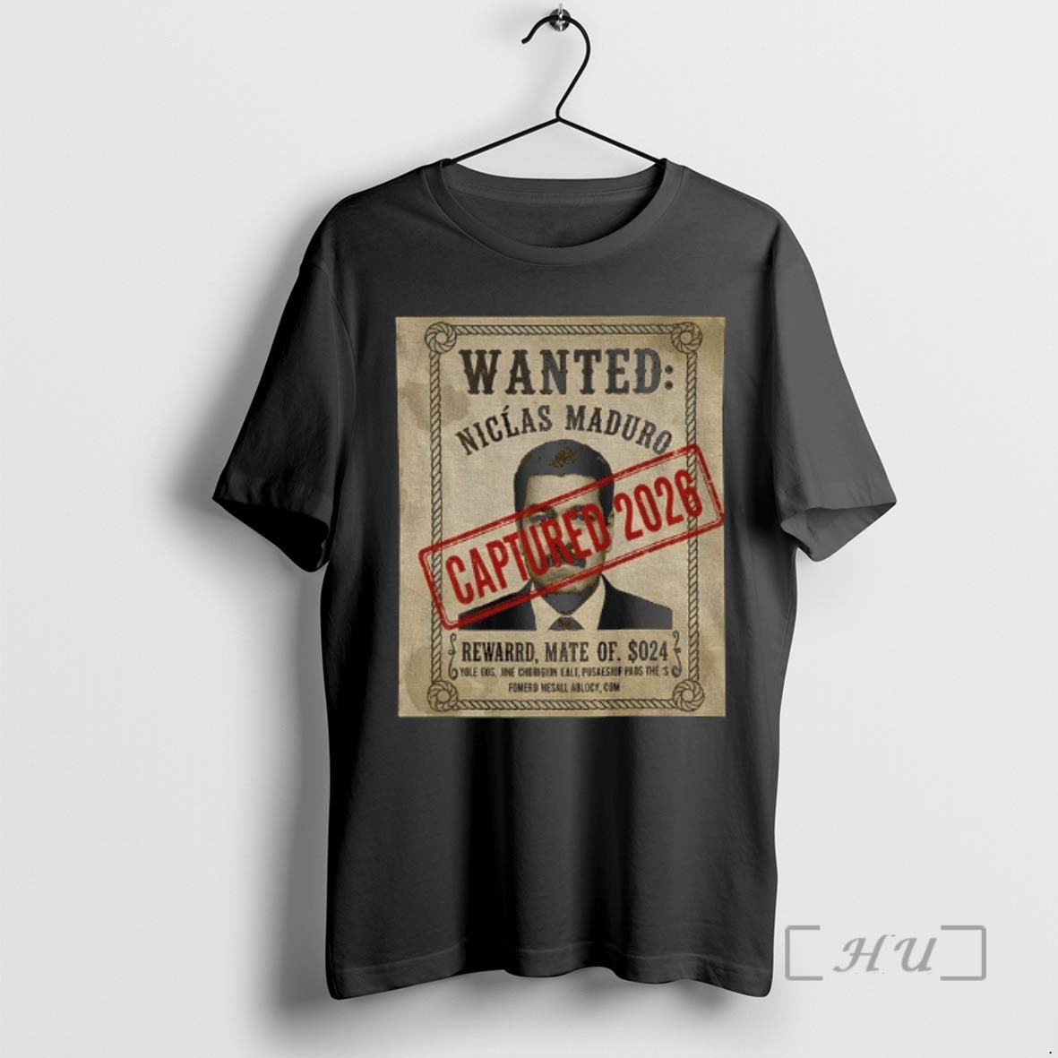 Officials Wanted Nicolas Maduro Captured 2026 Political Vintage T-Shirts, Hoodie, Sweatshirt | PrintMintTees.com