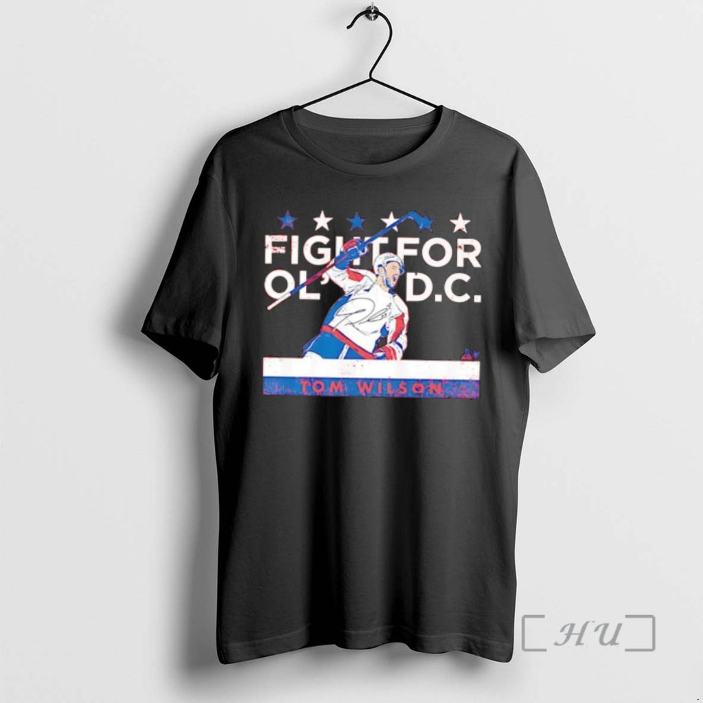 Officials Washington Capitals Tom Wilson Fight For Old Dc Hockey T-Shirts, Hoodie, Sweatshirt | PrintMintTees.com