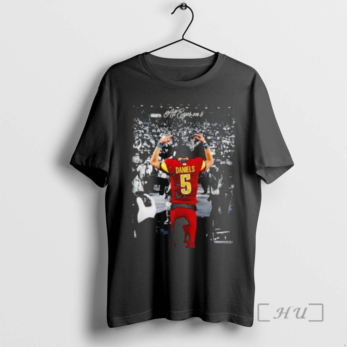 Officials Washington Commanders Jayden Daniels All Eyes On 5 T-Shirts, Hoodie, Sweatshirt | PrintMintTees.com
