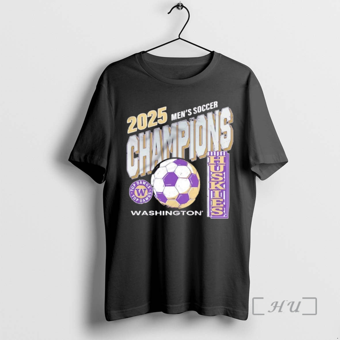 Officials Washington Huskies 2025 Ncaa Mens Soccer Champions T-Shirts, Hoodie, Sweatshirt | PrintMintTees.com