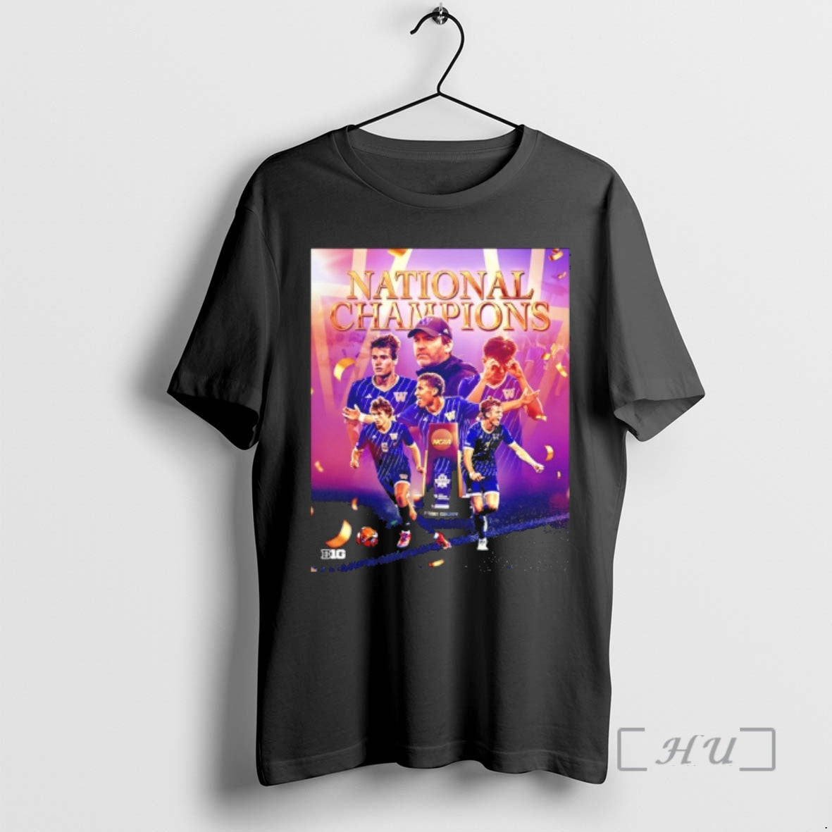 Officials Washington Husky 2025 Ncaa Mens Soccer National Champions Trophy T-Shirts, Hoodie, Sweatshirt | PrintMintTees.com