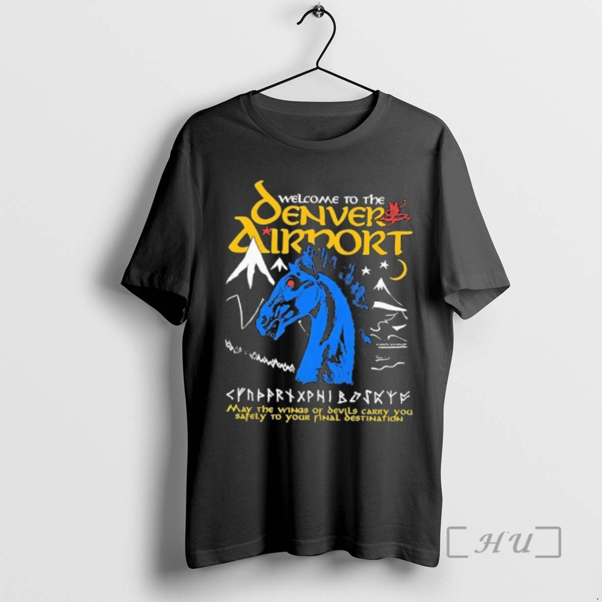 Officials Welcome To The Denver Airport May The Wings Of Devils Carry You Safely To T-Shirts, Hoodie, Sweatshirt
