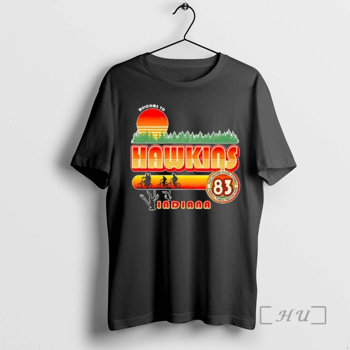 Officials Welcome To Hawkins Indiana Magnet T-Shirts, Hoodie, Sweatshirt | PrintMintTees.com