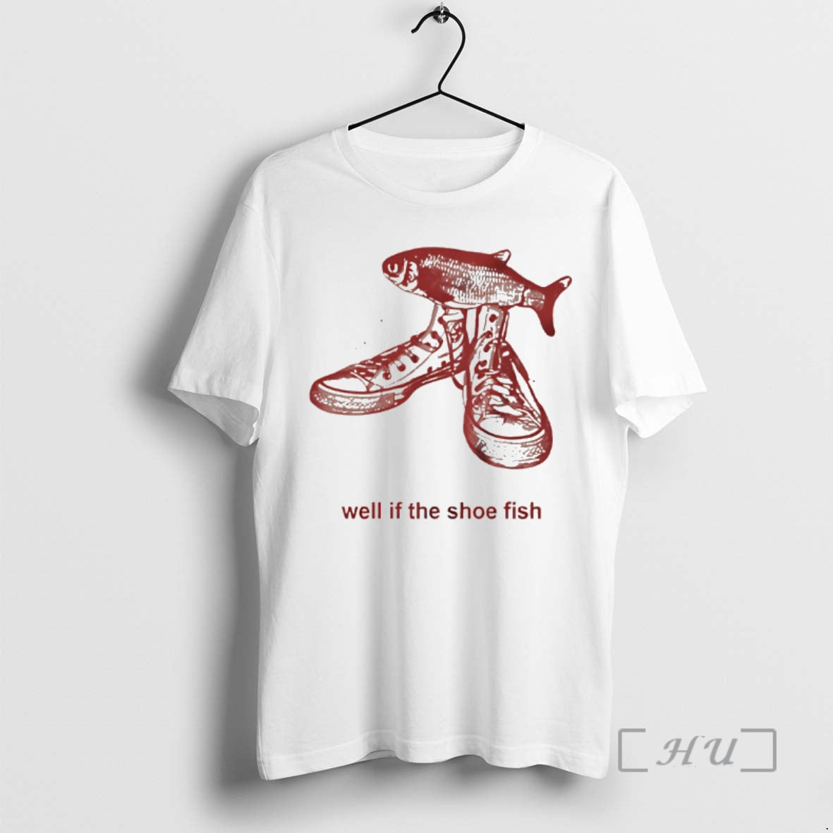 Officials Well If The Shoe Fish Vintage T-Shirts, Hoodie, Sweatshirt | PrintMintTees.com