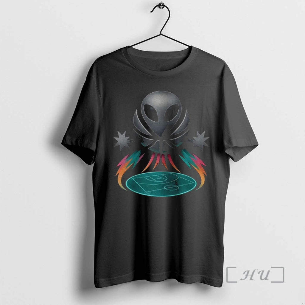 Officials Wemby Alien Dunk San Antonio Spurs Nba Basketball T-Shirts, Hoodie, Sweatshirt | PrintMintTees.com