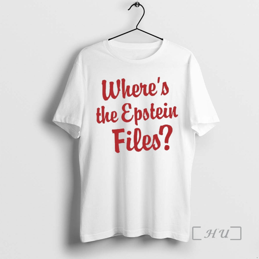 Officials Wheres Epstein Files T-Shirts, Hoodie, Sweatshirt