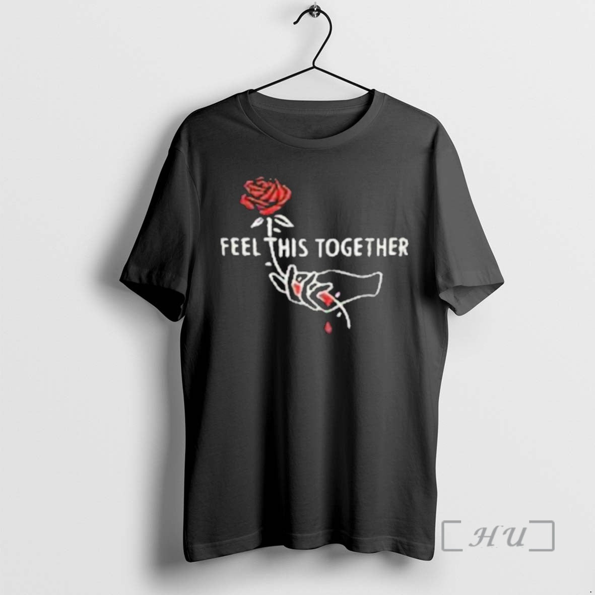 Officials While She Sleeps Feel Wos Hand Rose T-Shirts, Hoodie, Sweatshirt | PrintMintTees.com
