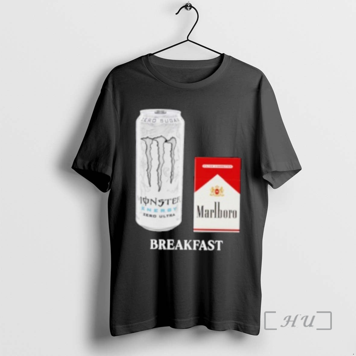 Officials White Monster Marlboro Red Cigarette Breakfast T-Shirts, Hoodie, Sweatshirt | PrintMintTees.com
