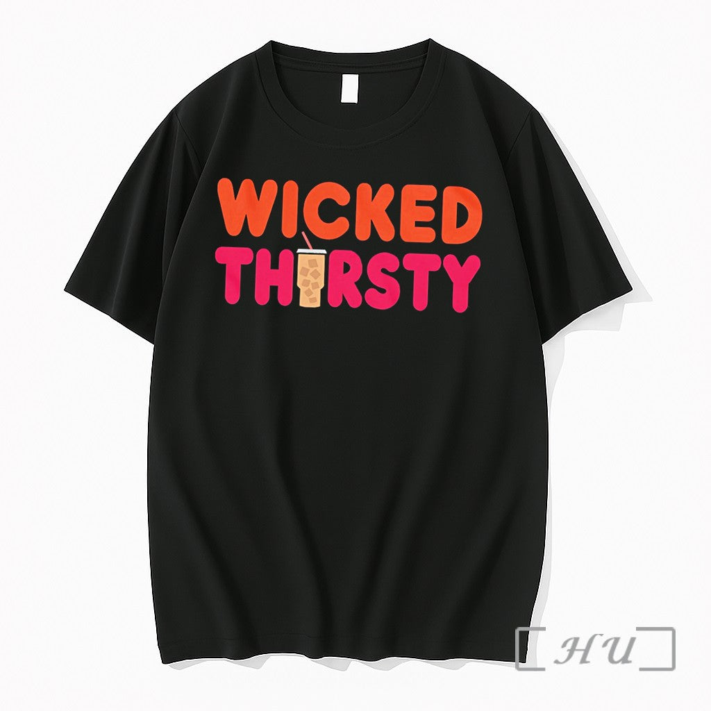 Officials Wicked Thirsty Iced Coffee Tee Premium T Shirts Sweater Hoodie Jpg