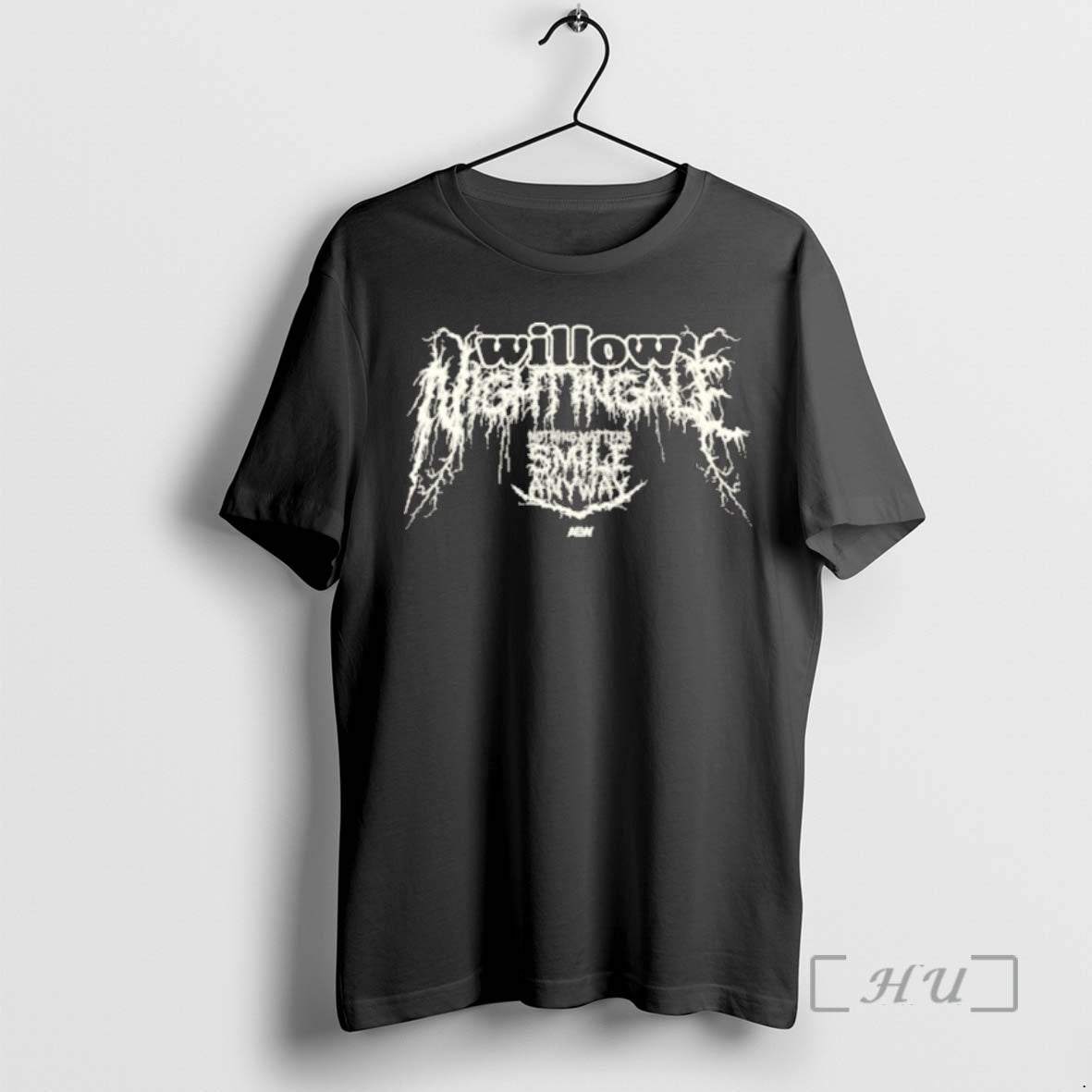 Officials Willow Nightingale Smiling Is Metal Aew 2025 T-Shirts, Hoodie, Sweatshirt | PrintMintTees.com
