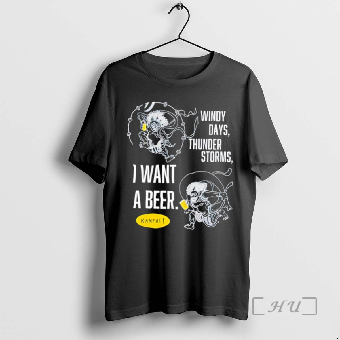 Officials Windy Days Thunderstorms I Want A Beer T-Shirts, Hoodie, Sweatshirt | PrintMintTees.com