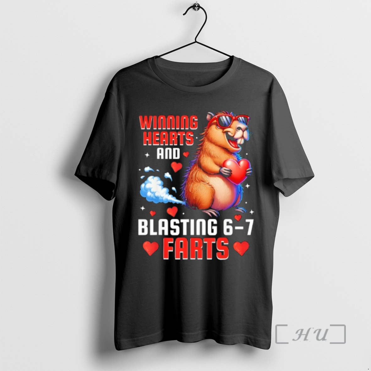 Officials Winning Hearts 67 Meme Capybara Kids Boys Valentines Day T-Shirts, Hoodie, Sweatshirt | PrintMintTees.com