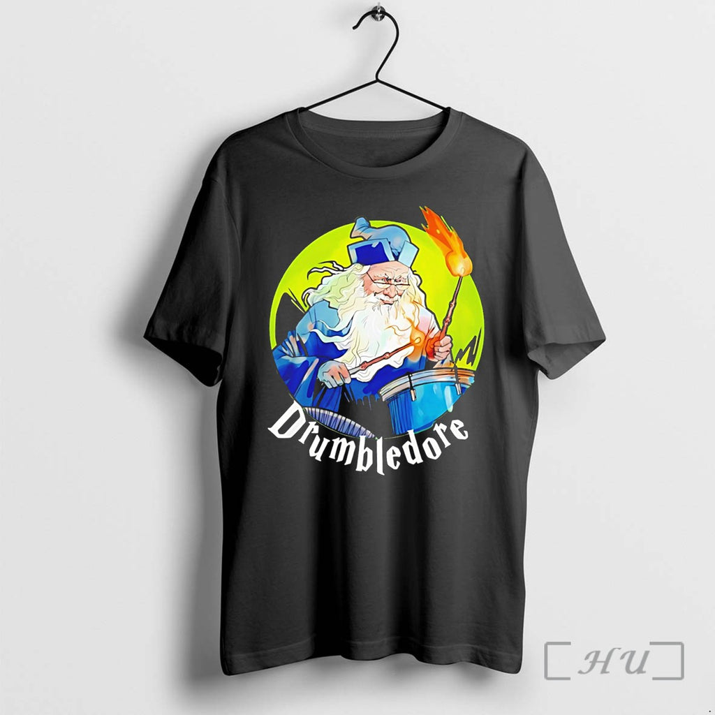 Officials Wizard Drumbledore Music Cartoon Tee