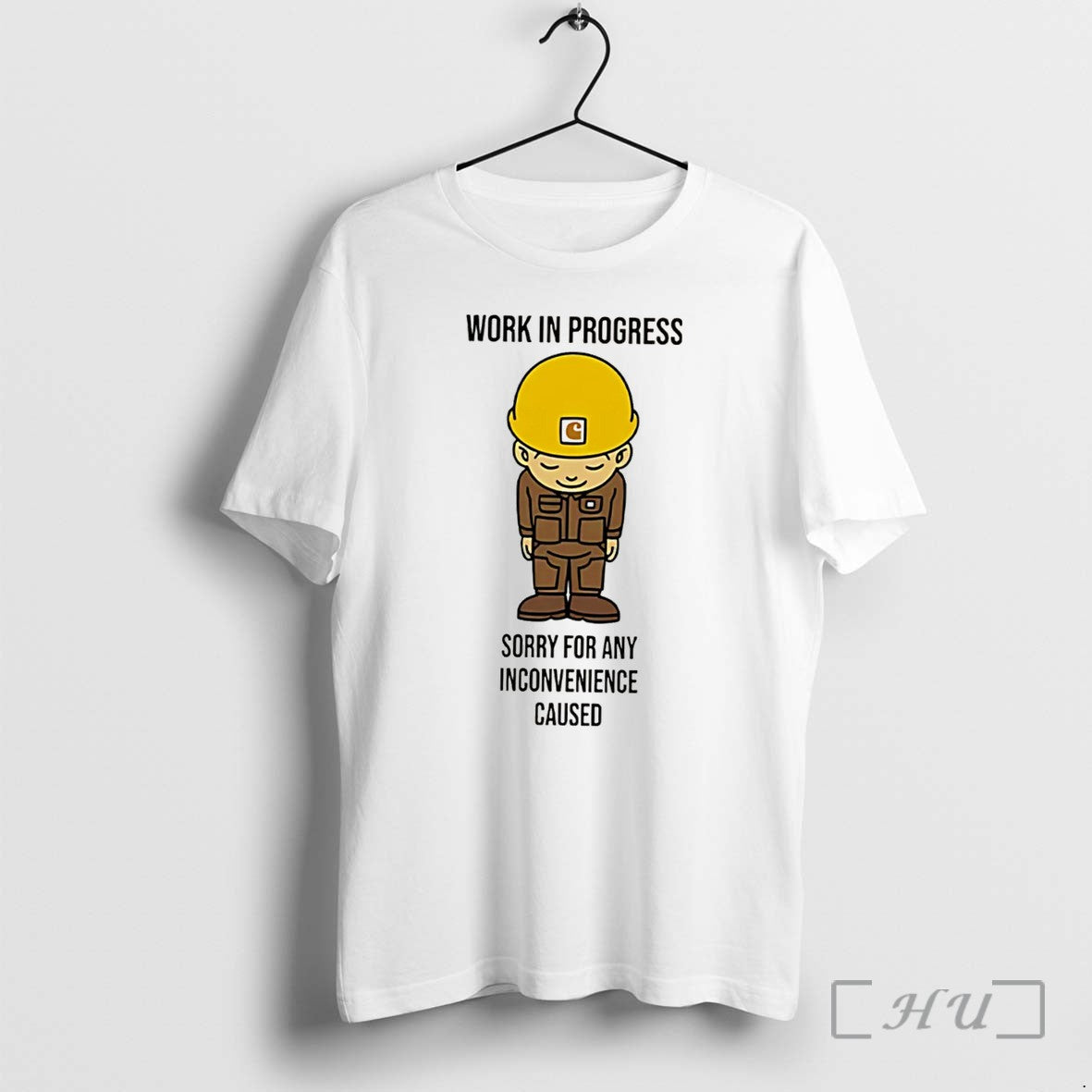 Officials Work In Progress Sorry For Any Inconvenience Caused Construction Tee Premium T Shirts Sweater