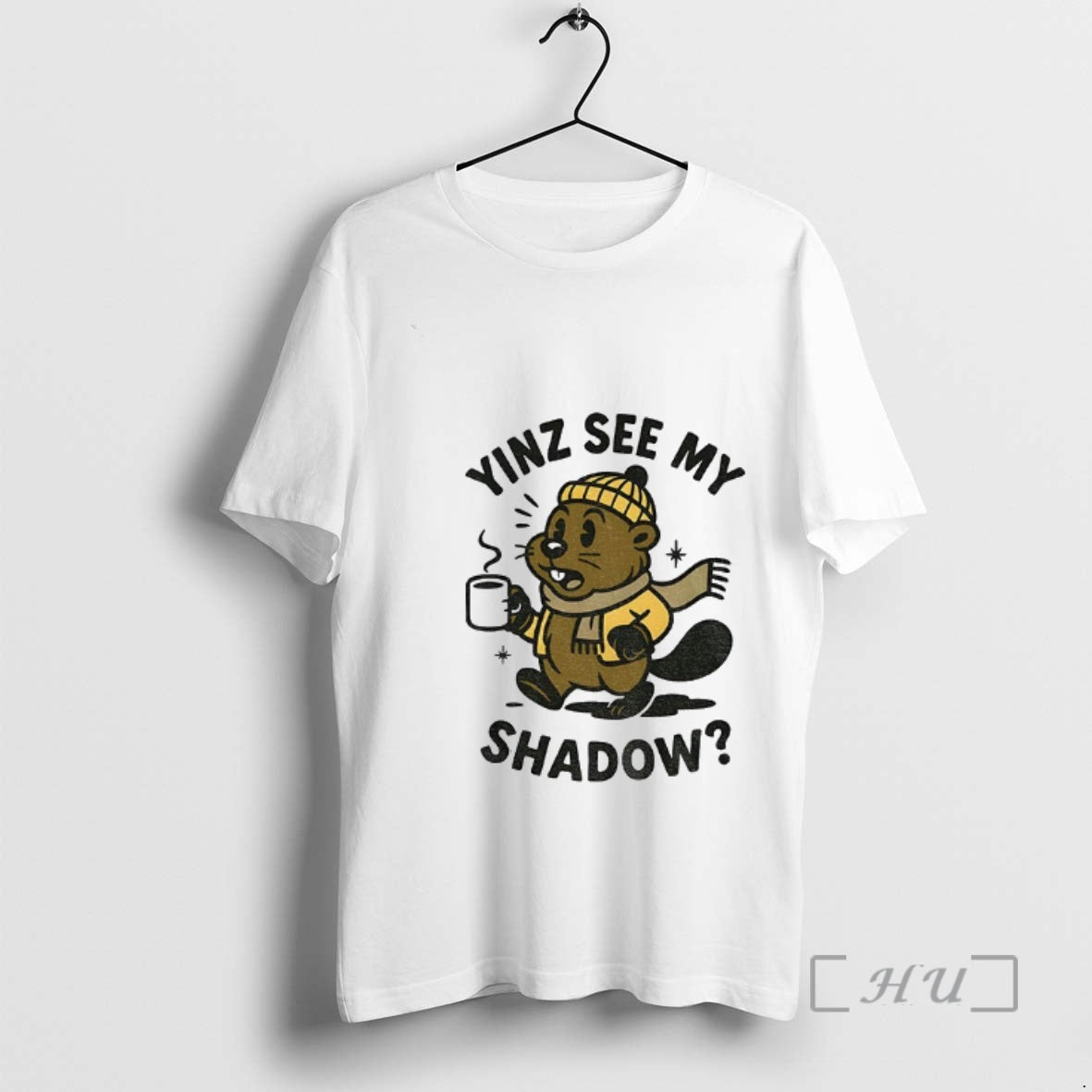 Officials Yinz See My Shadow Pittsburgh Groundhog Day T-Shirts, Hoodie, Sweatshirt | PrintMintTees.com