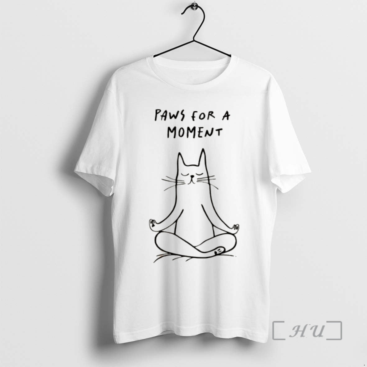 Officials Yoga Zen Cat Paws For A Moment T-Shirts, Hoodie, Sweatshirt | PrintMintTees.com