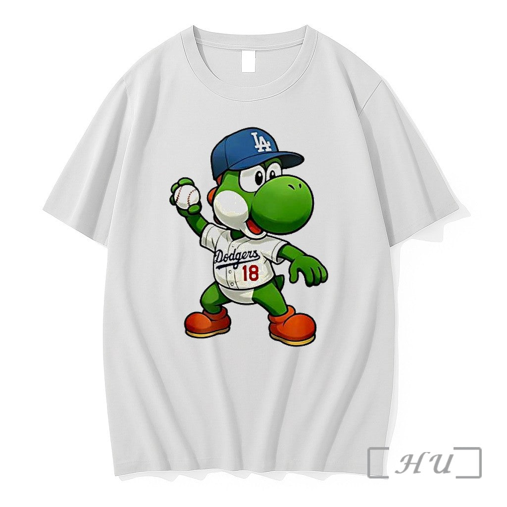Officials Yoshi Los Angeles Dodgers 18 Cartoon