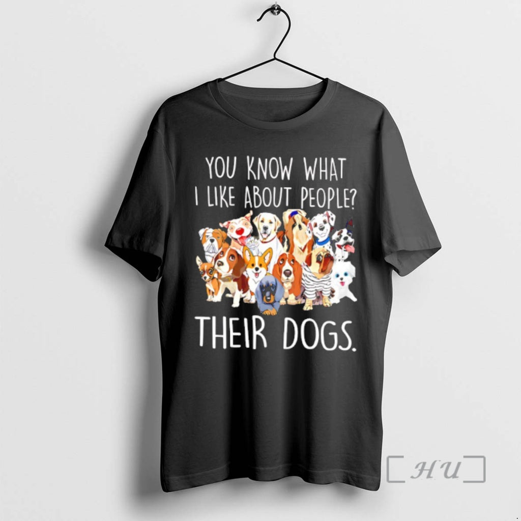 Officials You Know What I Like About People Their Dogs T-Shirts, Hoodie, Sweatshirt | PrintMintTees.com