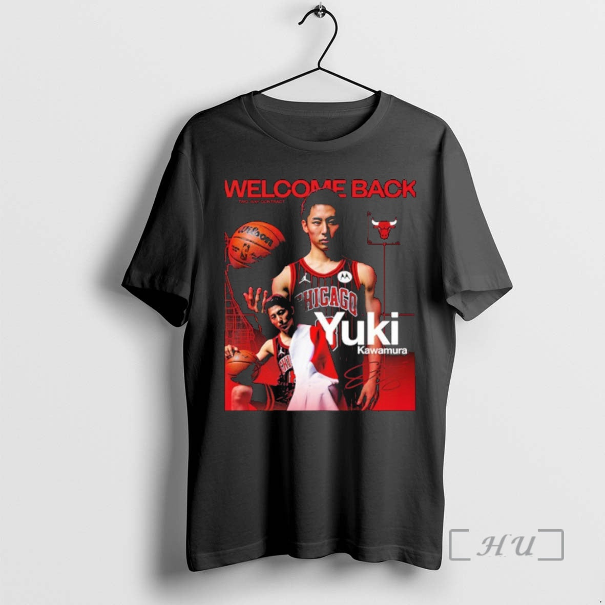 Officials Yuki Kawamura Welcome Back Chicago Bulls T-Shirts, Hoodie, Sweatshirt | PrintMintTees.com