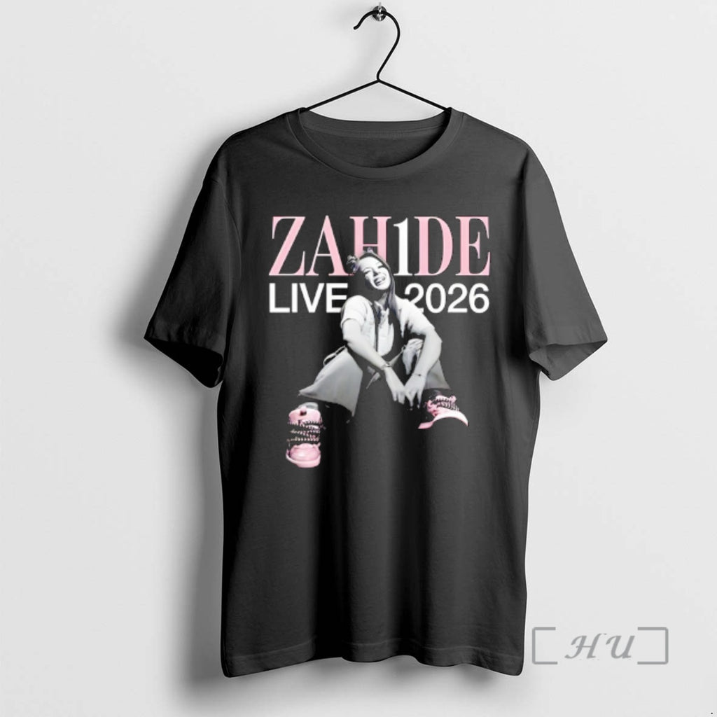 Officials Zah1de Zahide Kayaci Live 2026 Portrait T-Shirts, Hoodie, Sweatshirt | PrintMintTees.com