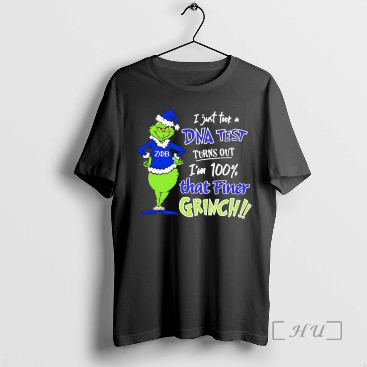 Officials Zeta Phi Beta Grinch Dna Test Reveal T-Shirts, Hoodie, Sweatshirt | PrintMintTees.com