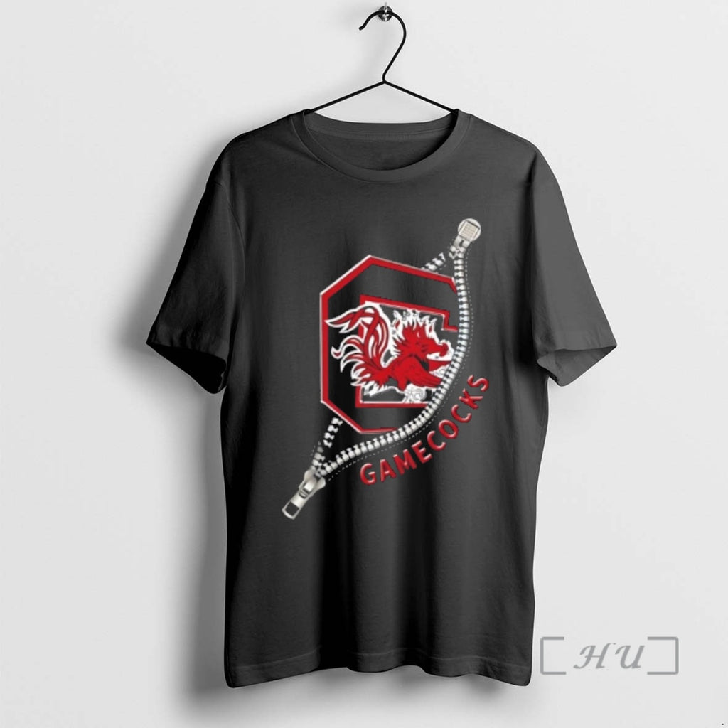 Officials Zipper X South Carolina Gamecocks Football Logo T-Shirts, Hoodie, Sweatshirt | PrintMintTees.com
