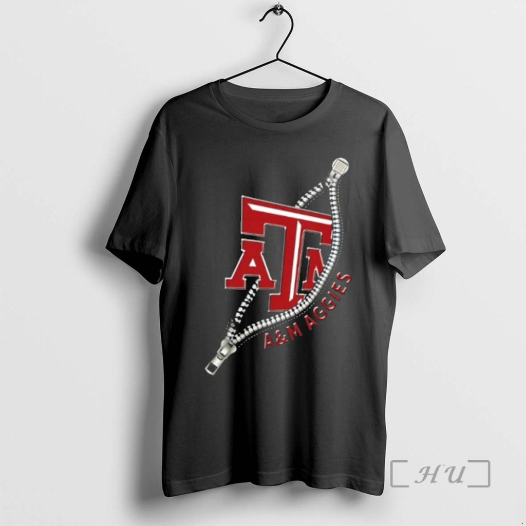 Officials Zipper X Texas Am Aggies Football Logo T-Shirts, Hoodie, Sweatshirt | PrintMintTees.com