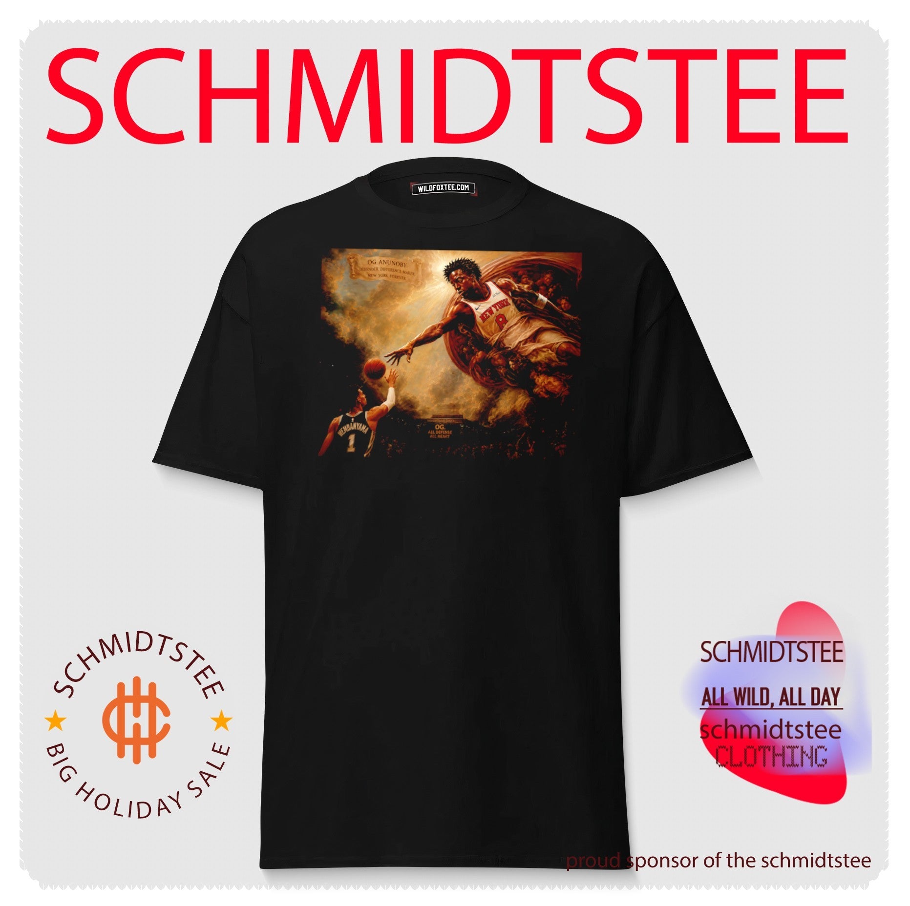 Og Anunoby The Knicks Have The Mandate Of Heaven Wemby shirt