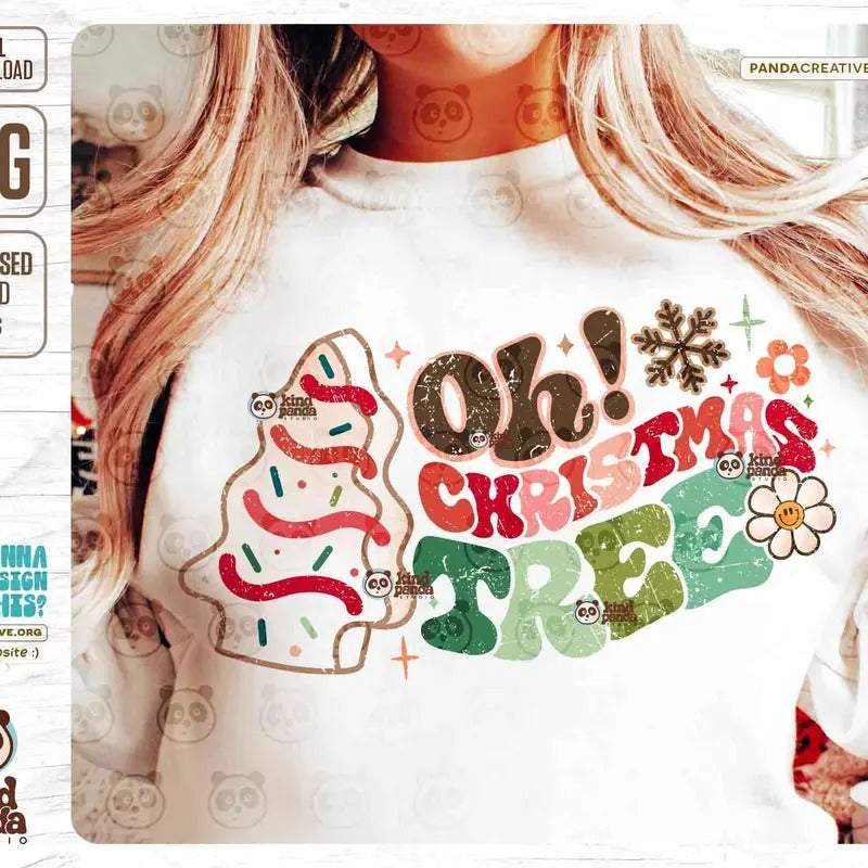 Oh Tree Png Retro Sublimation Little Debbie Cake Shirt Tree Junkie Dtf T-Shirts, Hoodie, Sweatshirt