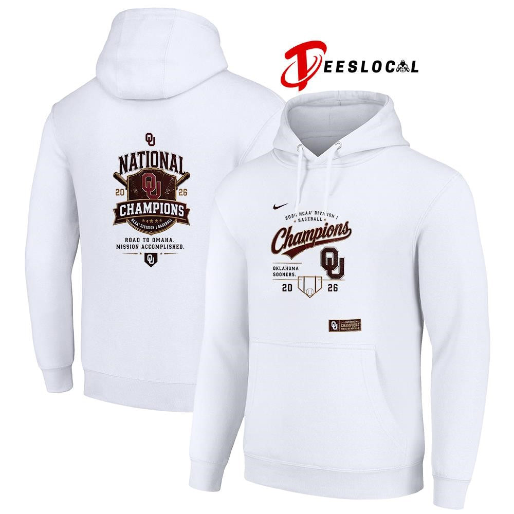 Oklahoma Baseball National Champions road to Omaha mission accomplished shirt
