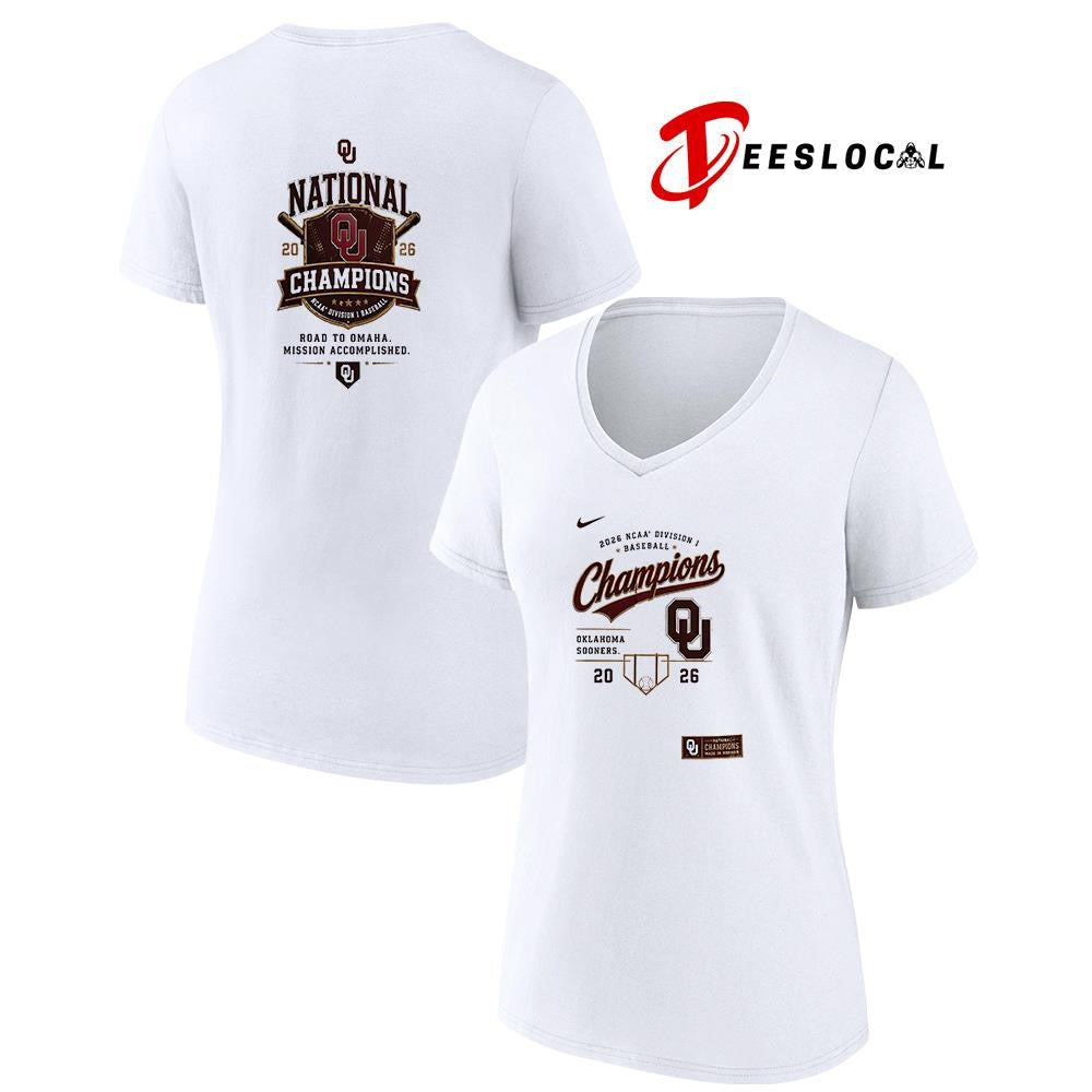 Oklahoma Baseball National Champions road to Omaha mission accomplished shirt