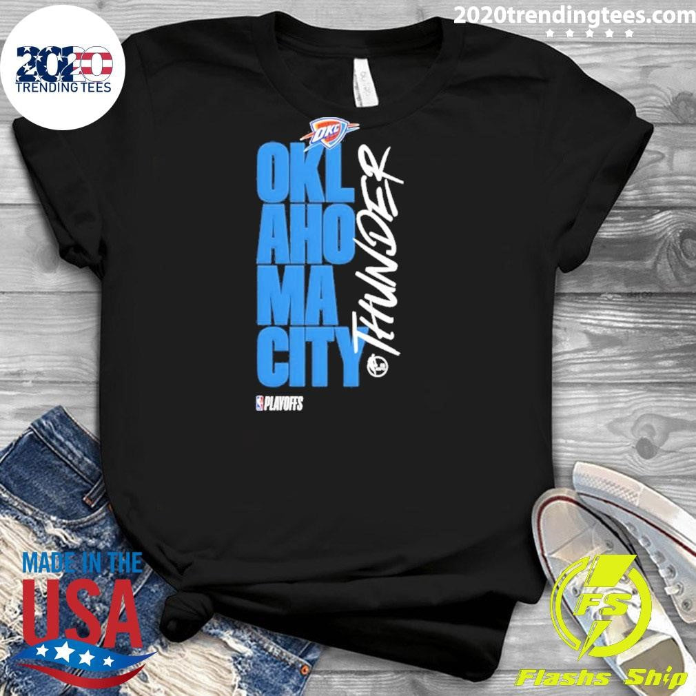 Oklahoma City Thunder 2026 Nba Playoff Black Shirt