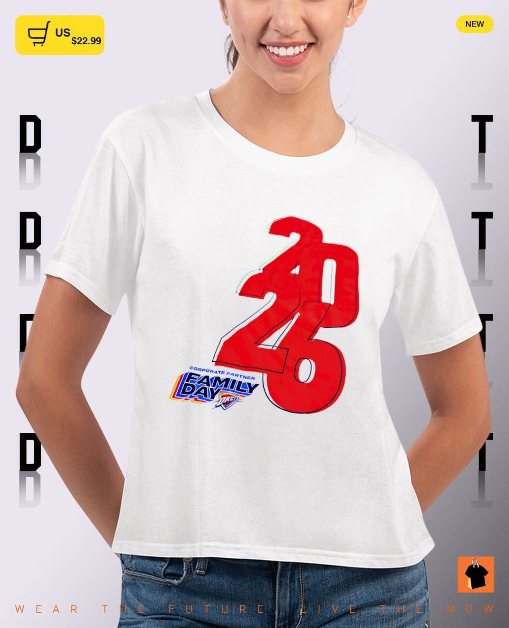 Oklahoma City Thunder Basketball Family Day Corporate Partner 2026 shirt