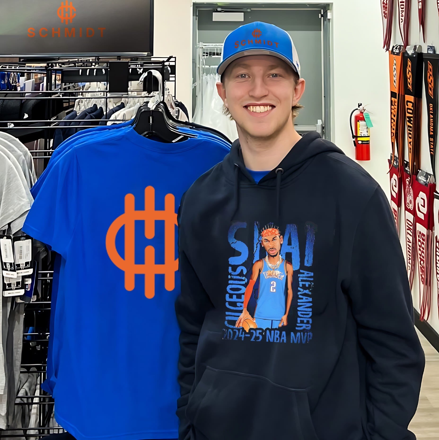 Oklahoma City Thunder Shai Gilgeous Alexander 2024-25 NBA MVP shirt