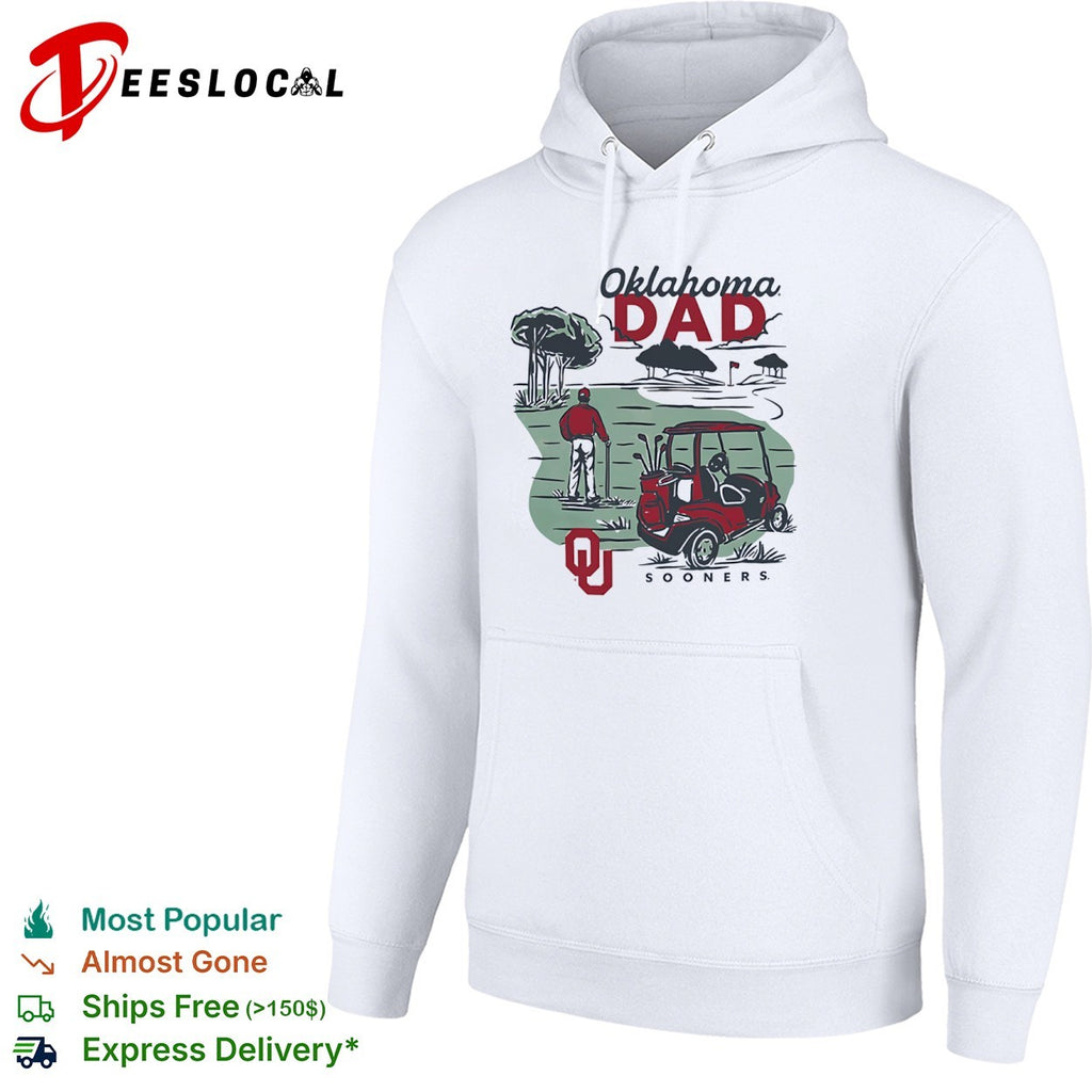 Oklahoma Dad Sooners OU Golf shirt
