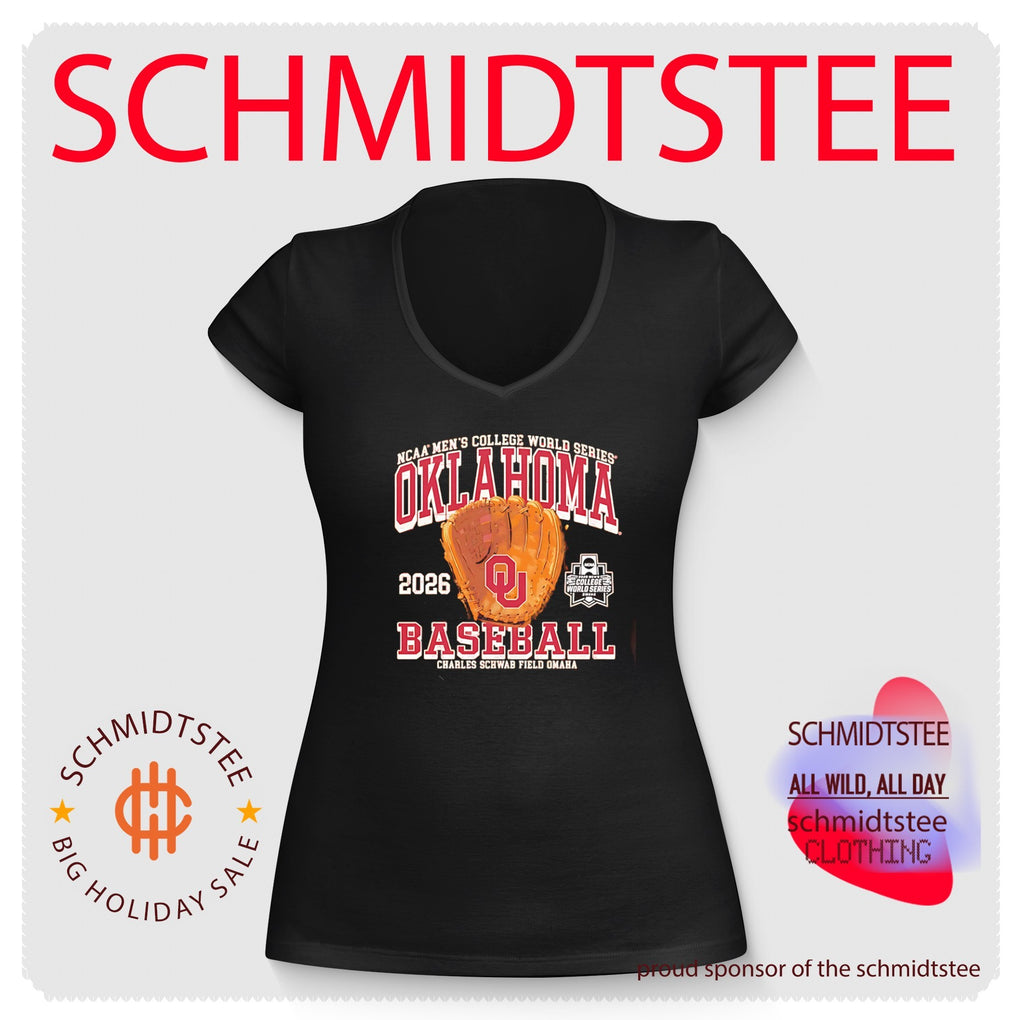 Oklahoma Sooners 2026 College World Series Bound Charles Schwab Field Omaha shirt