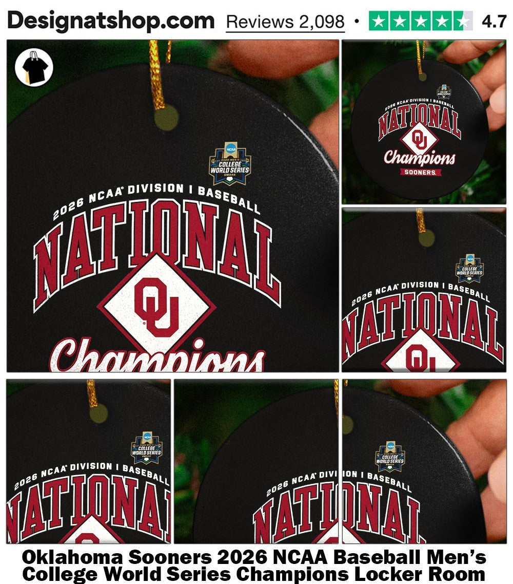 Oklahoma Sooners 2026 NCAA Baseball Men’s College World Series Champions Locker Room shirt