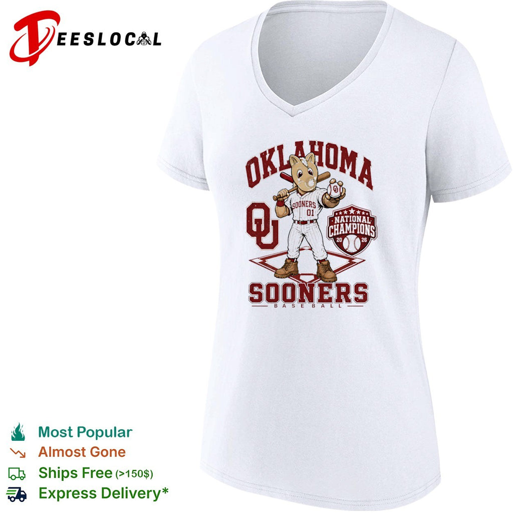 Oklahoma Sooners Baseball National Champions 2026 OU Sooners Baseball shirt