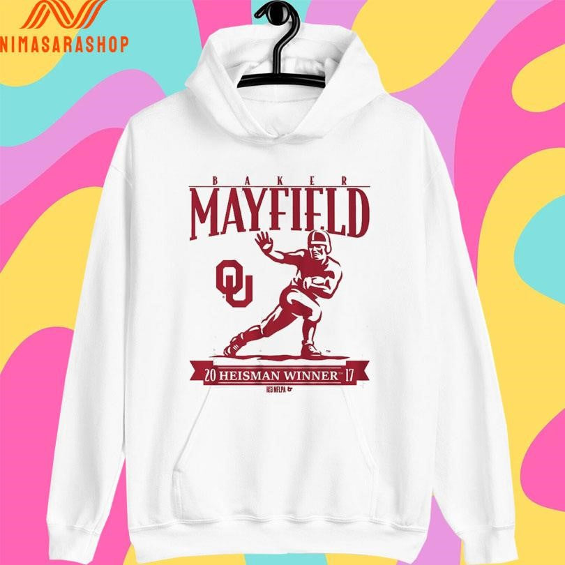 Oklahoma Sooners Football Baker Mayfield Heisman Trophy 2017 Shirts