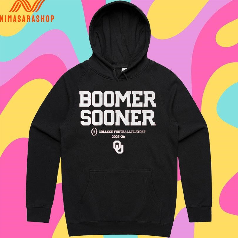 Oklahoma Sooners Football Boomer Sooner College Football Playoff 2025-2026 Shirts