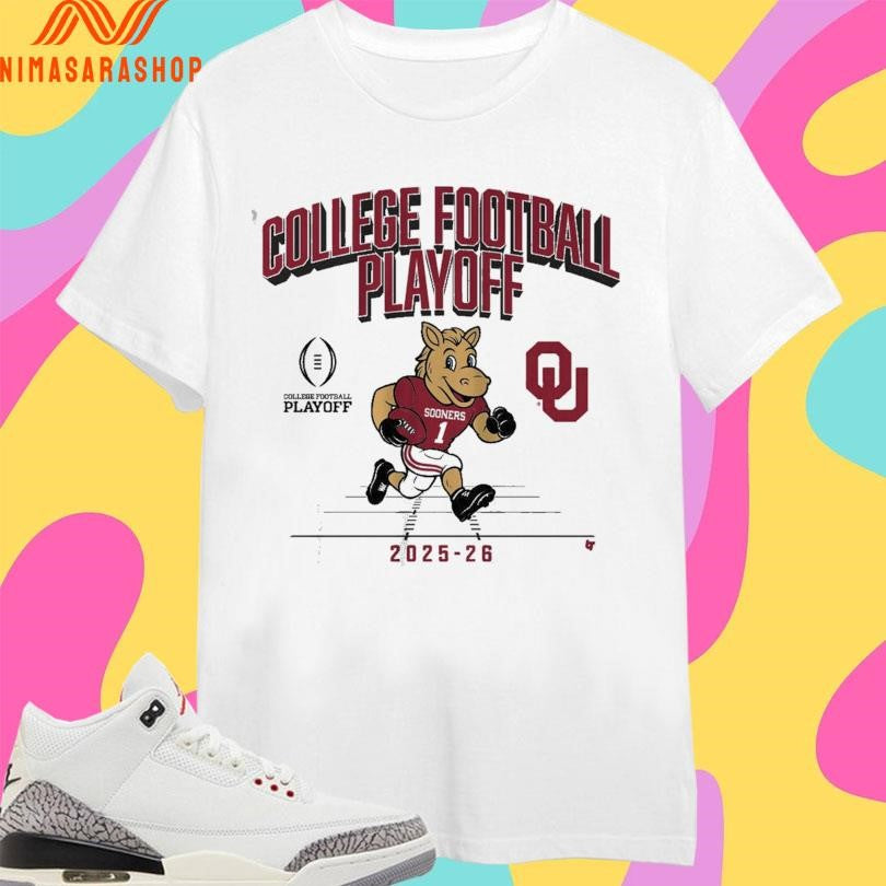 Oklahoma Sooners Football College Football Playoff 2025-2026 Mascot Shirts
