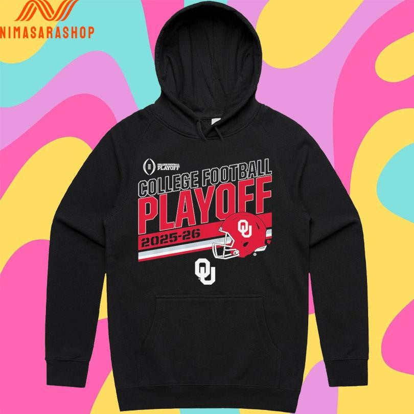Oklahoma Sooners Football College Football Playoff 2025-2026 Stripe Shirts