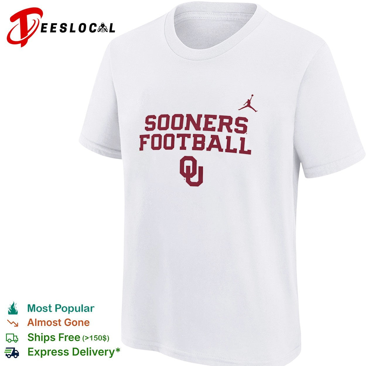 Oklahoma Sooners Football logo shirt