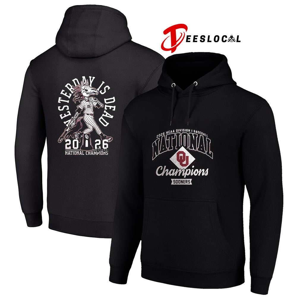 Oklahoma Sooners NCAA Baseball Men’s College World Series Champions everyday is dead mascot shirt