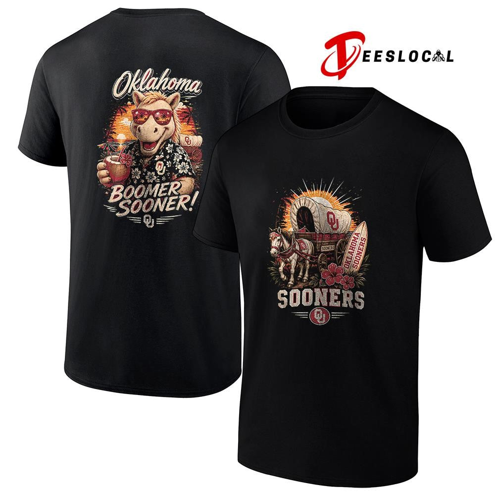 Oklahoma Sooners NCAA Tropical mascot shirt