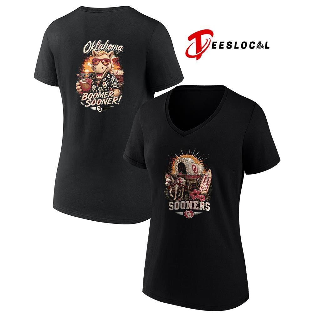 Oklahoma Sooners NCAA Tropical mascot shirt