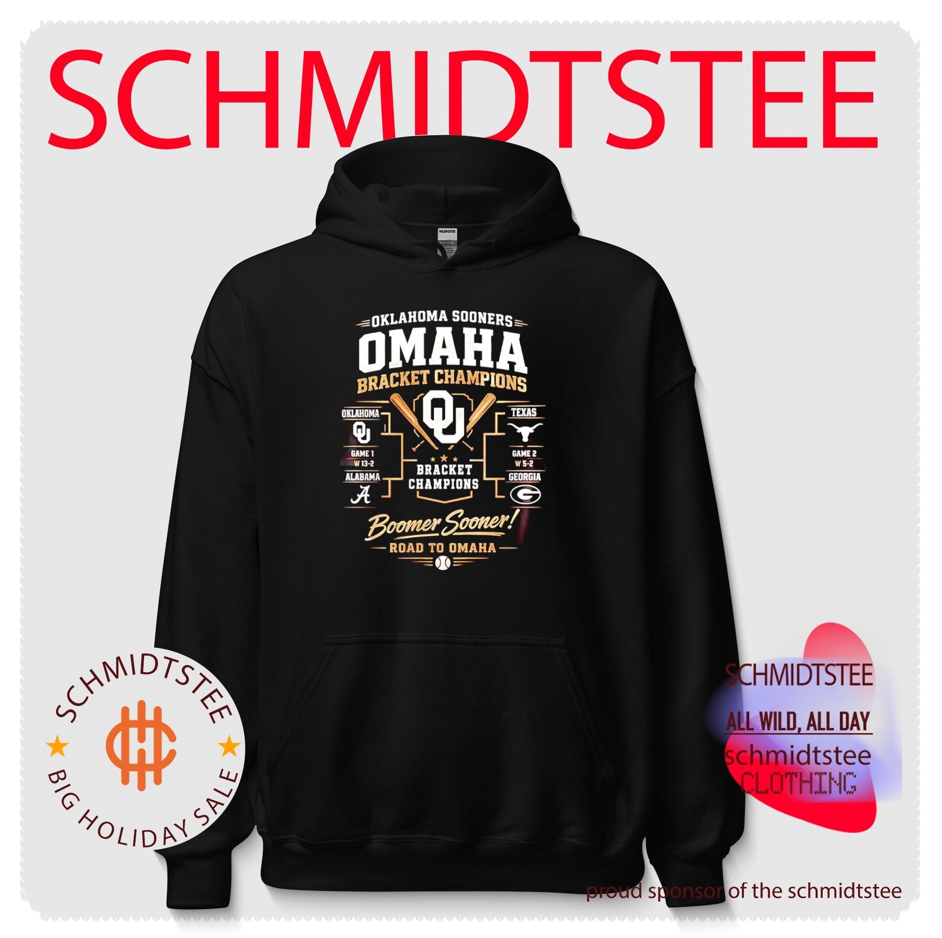 Oklahoma Sooners Omaha Bracket Champions Road to Omaha shirt